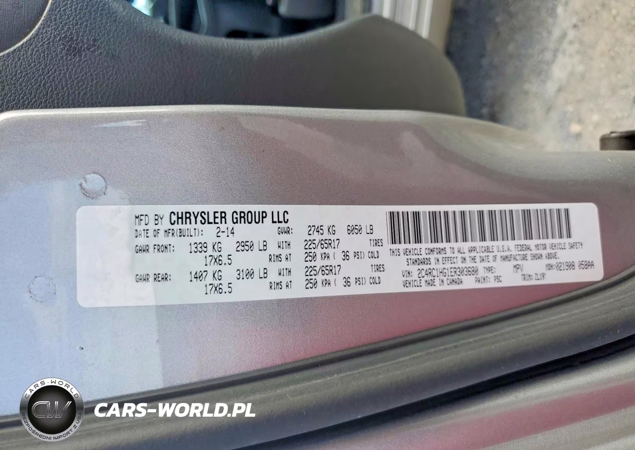 2014 Chrysler Town & Country S VIN:2C4RC1HG1ER303680 - 13