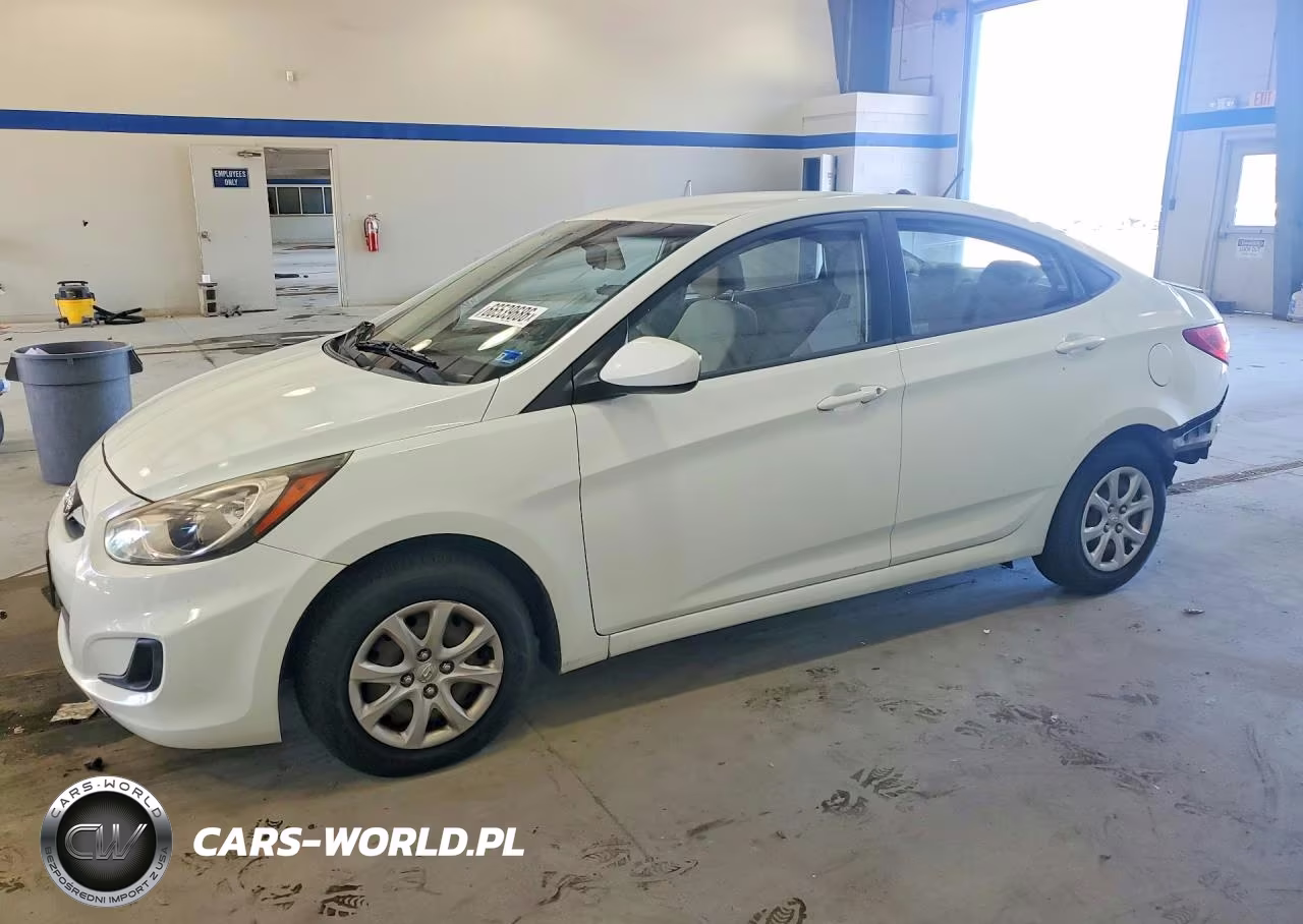 2012 Hyundai Accent Gls VIN:KMHCT4AE1CU261541 - 1