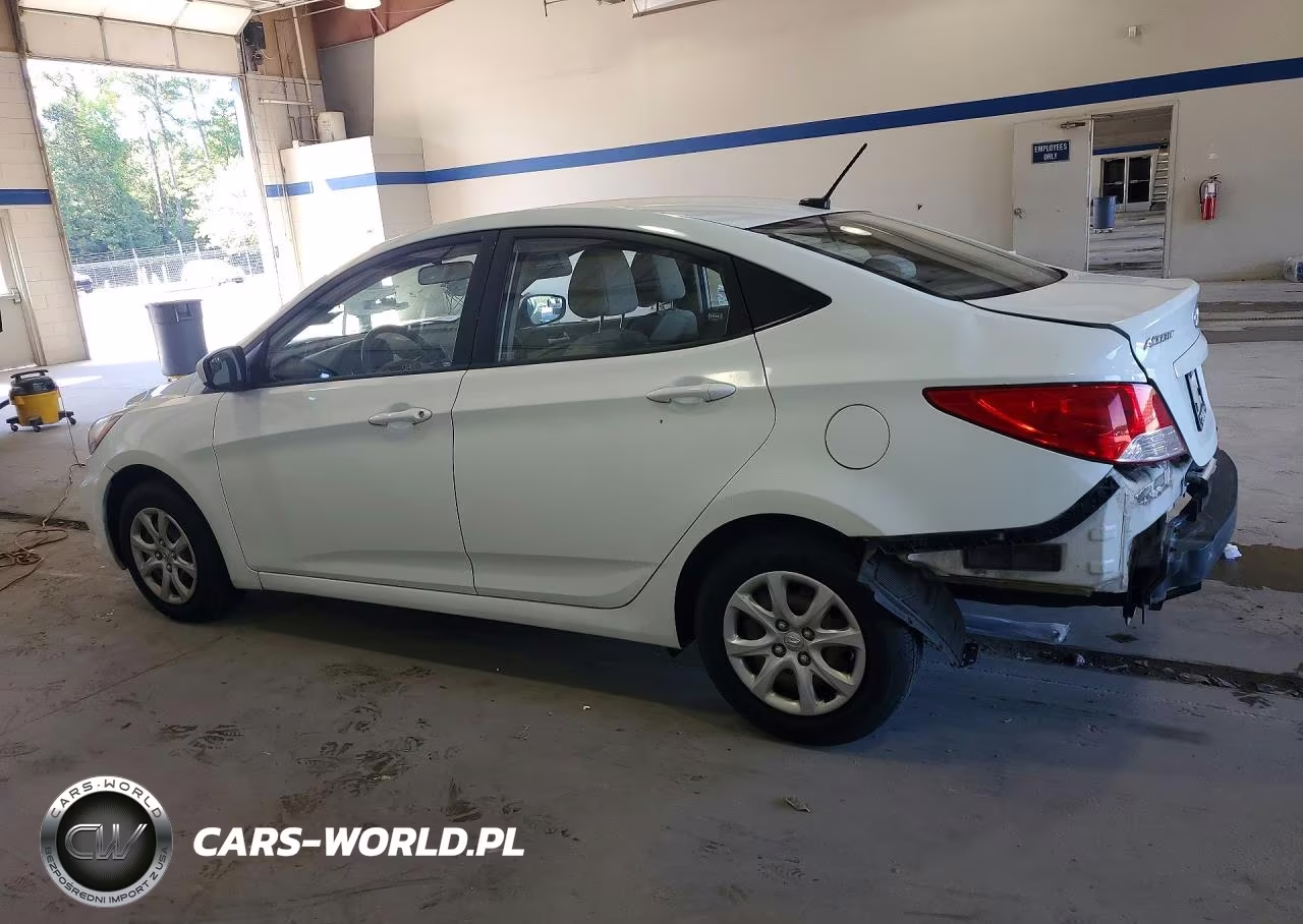 2012 Hyundai Accent Gls VIN:KMHCT4AE1CU261541 - 2