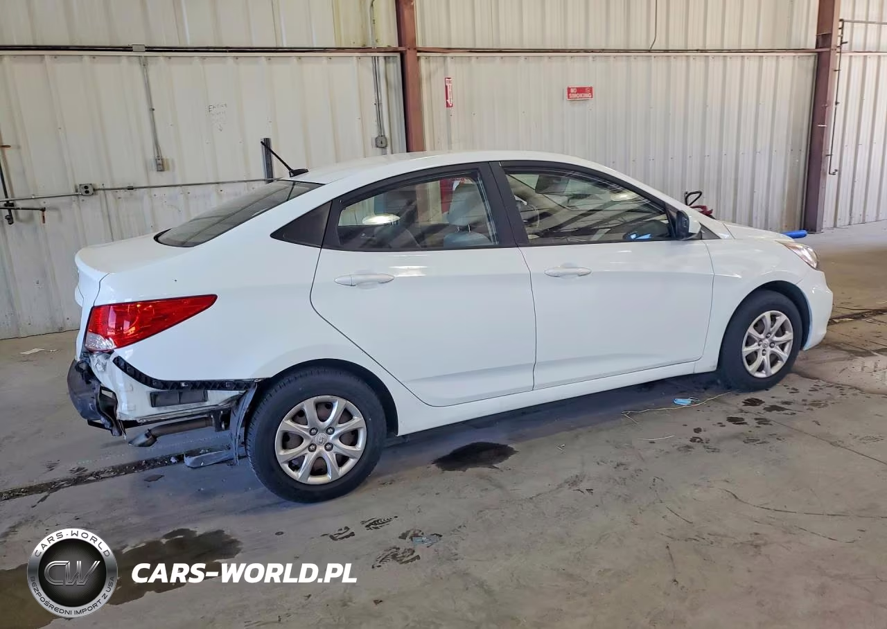 2012 Hyundai Accent Gls VIN:KMHCT4AE1CU261541 - 3