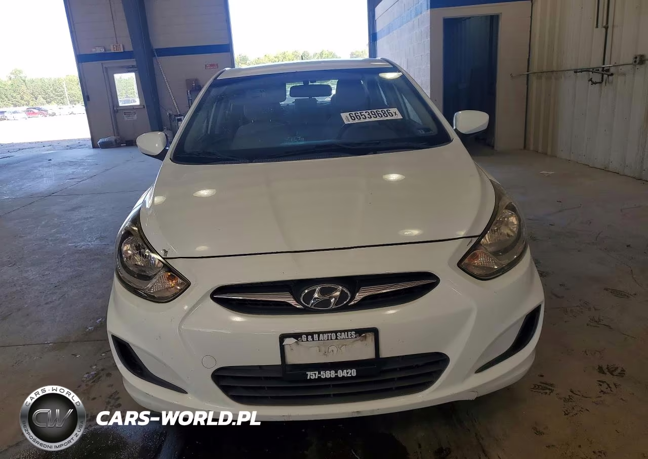 2012 Hyundai Accent Gls VIN:KMHCT4AE1CU261541 - 5