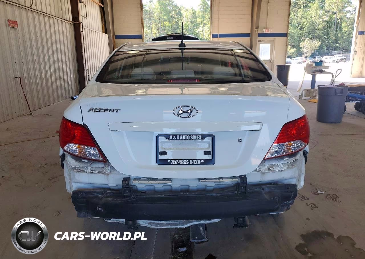 2012 Hyundai Accent Gls VIN:KMHCT4AE1CU261541 - 6