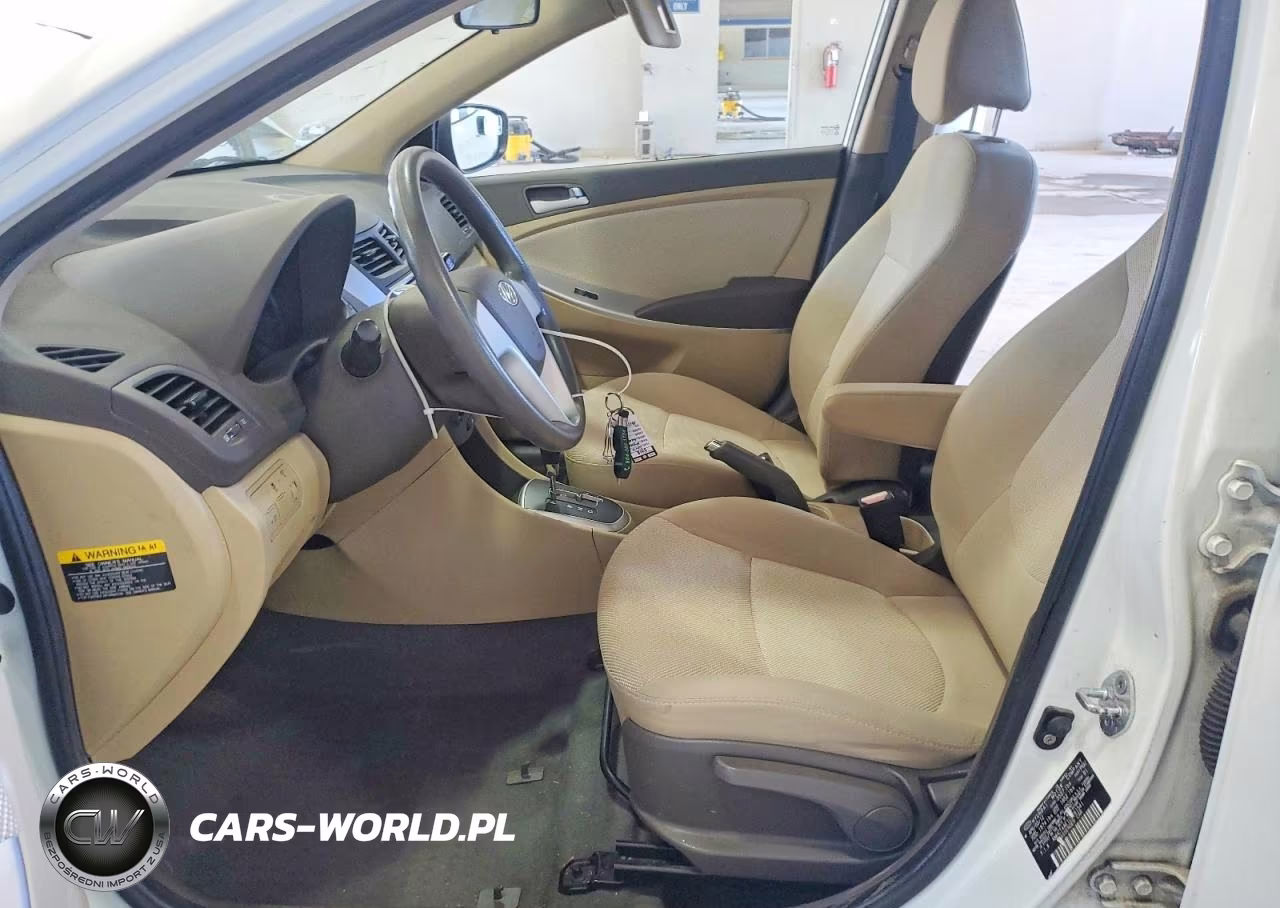 2012 Hyundai Accent Gls VIN:KMHCT4AE1CU261541 - 7