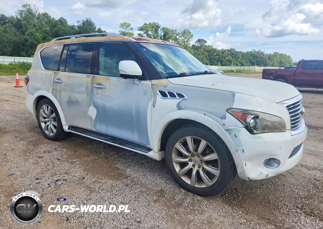 2011 Infiniti Qx56 Base VIN:JN8AZ2ND9B9701673 - 4