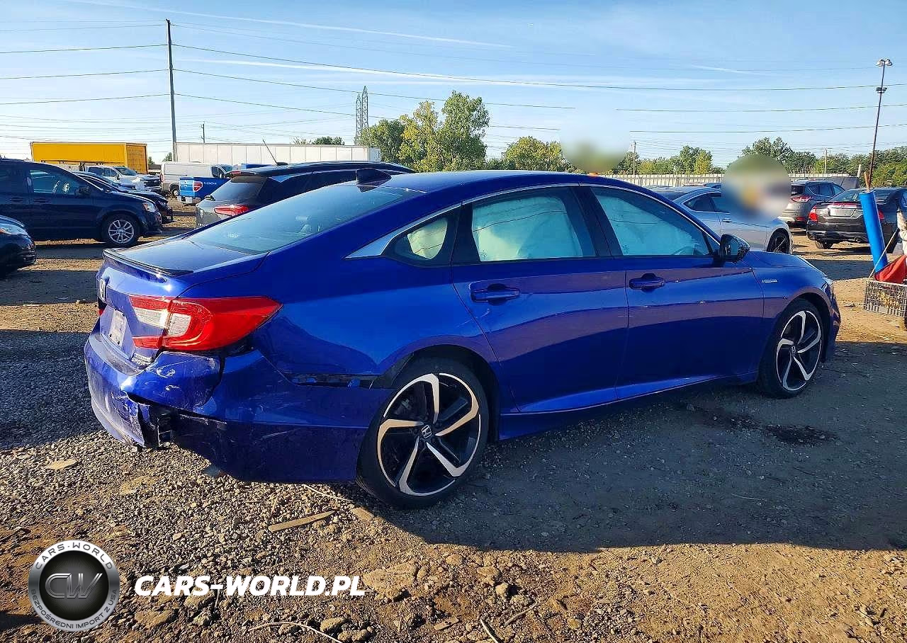 2022 Honda Accord Hybrid Sport VIN:1HGCV3F24NA012454 - 3