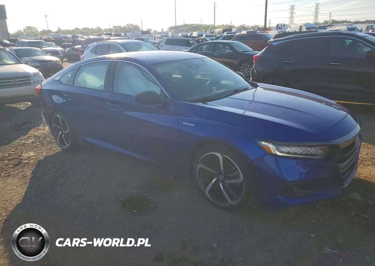 2022 Honda Accord Hybrid Sport VIN:1HGCV3F24NA012454 - 4