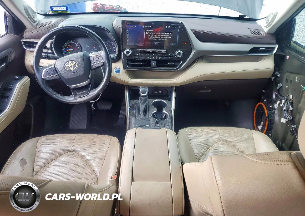 2020 Toyota Highlander Hybrid Limited VIN:5TDYARAH1LS001054 - 8
