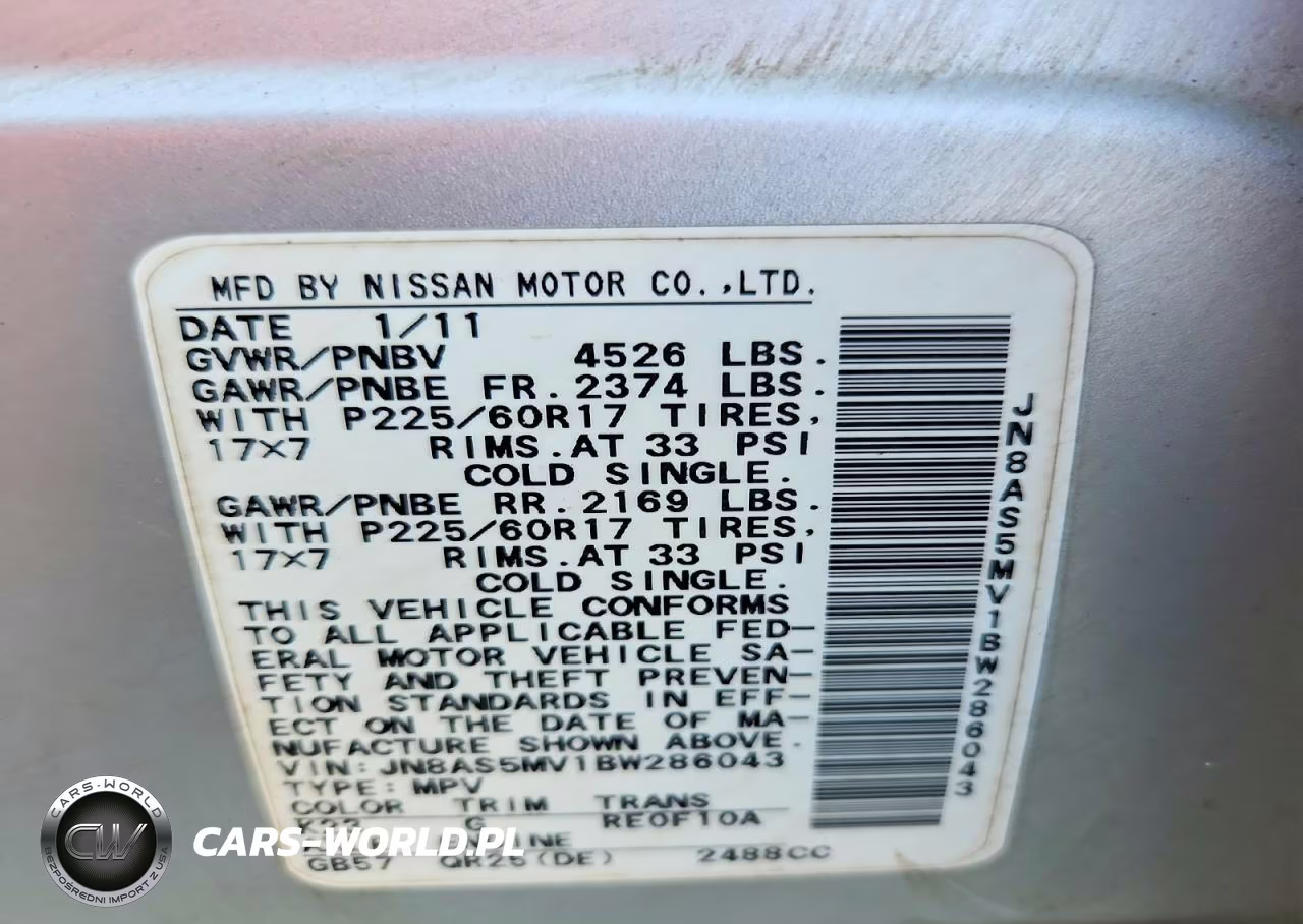 2011 Nissan Rogue S VIN:JN8AS5MV1BW286043 - 13