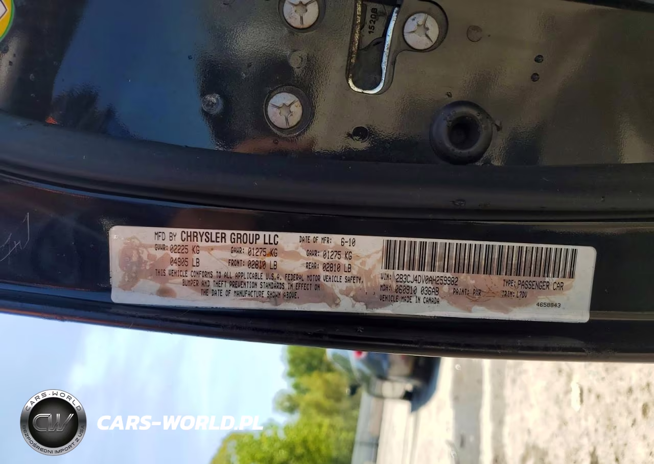 2010 Dodge Challenger Se VIN:2B3CJ4DV0AH259982 - 13