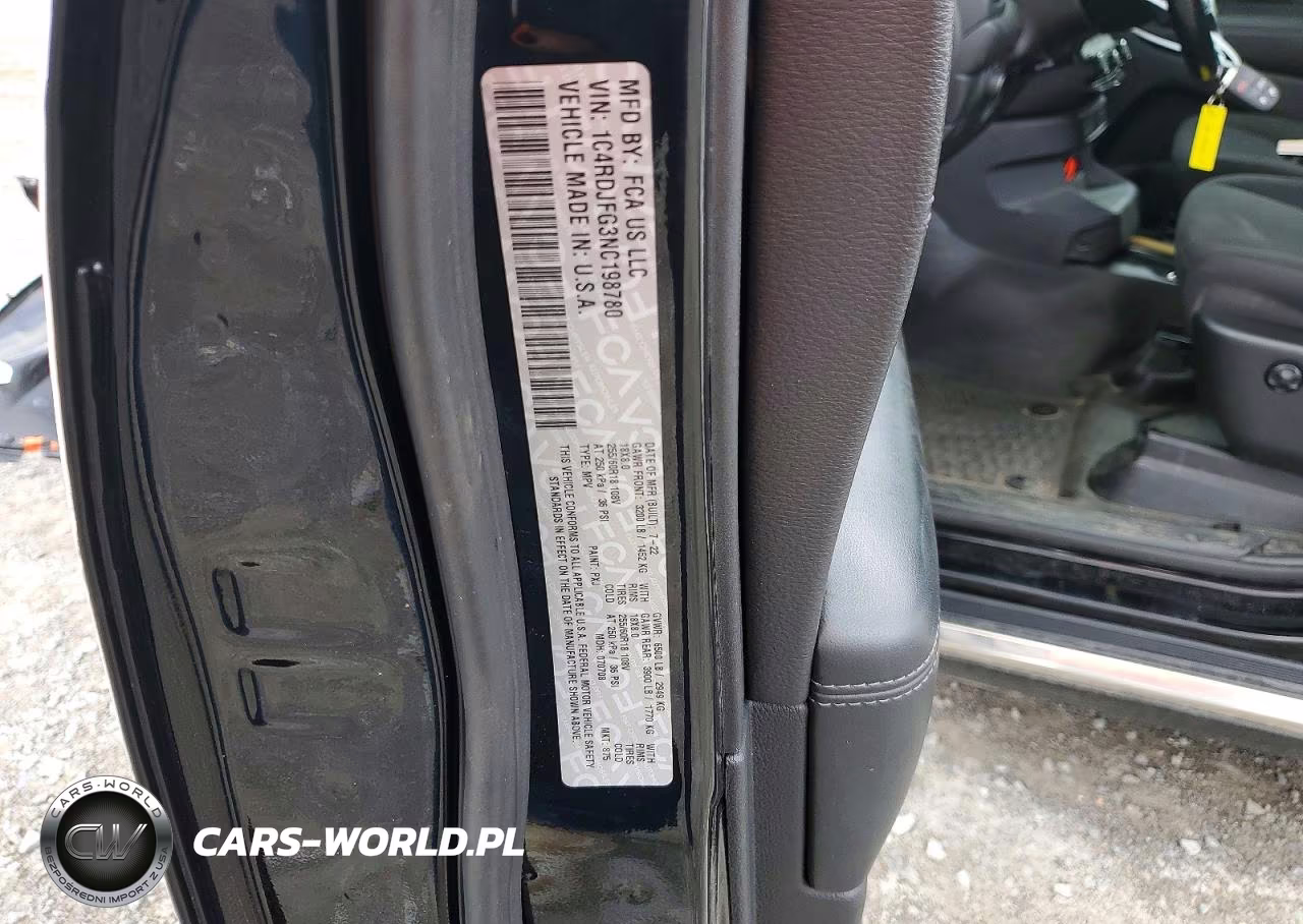 2022 Dodge Durango Pursuit VIN:1C4RDJFG3NC198780 - 13
