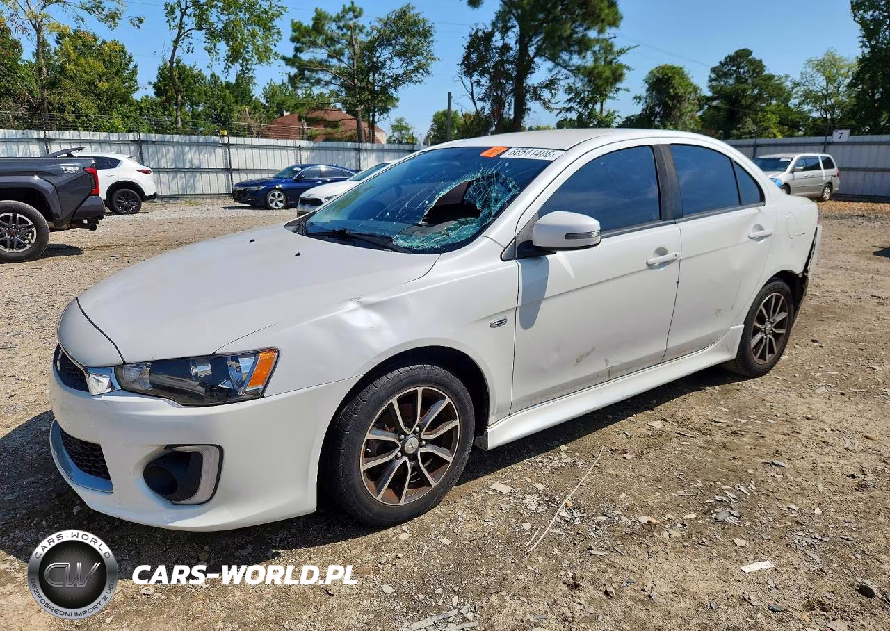2017 Mitsubishi Lancer Es VIN:JA32U2FU4HU007393 - 1