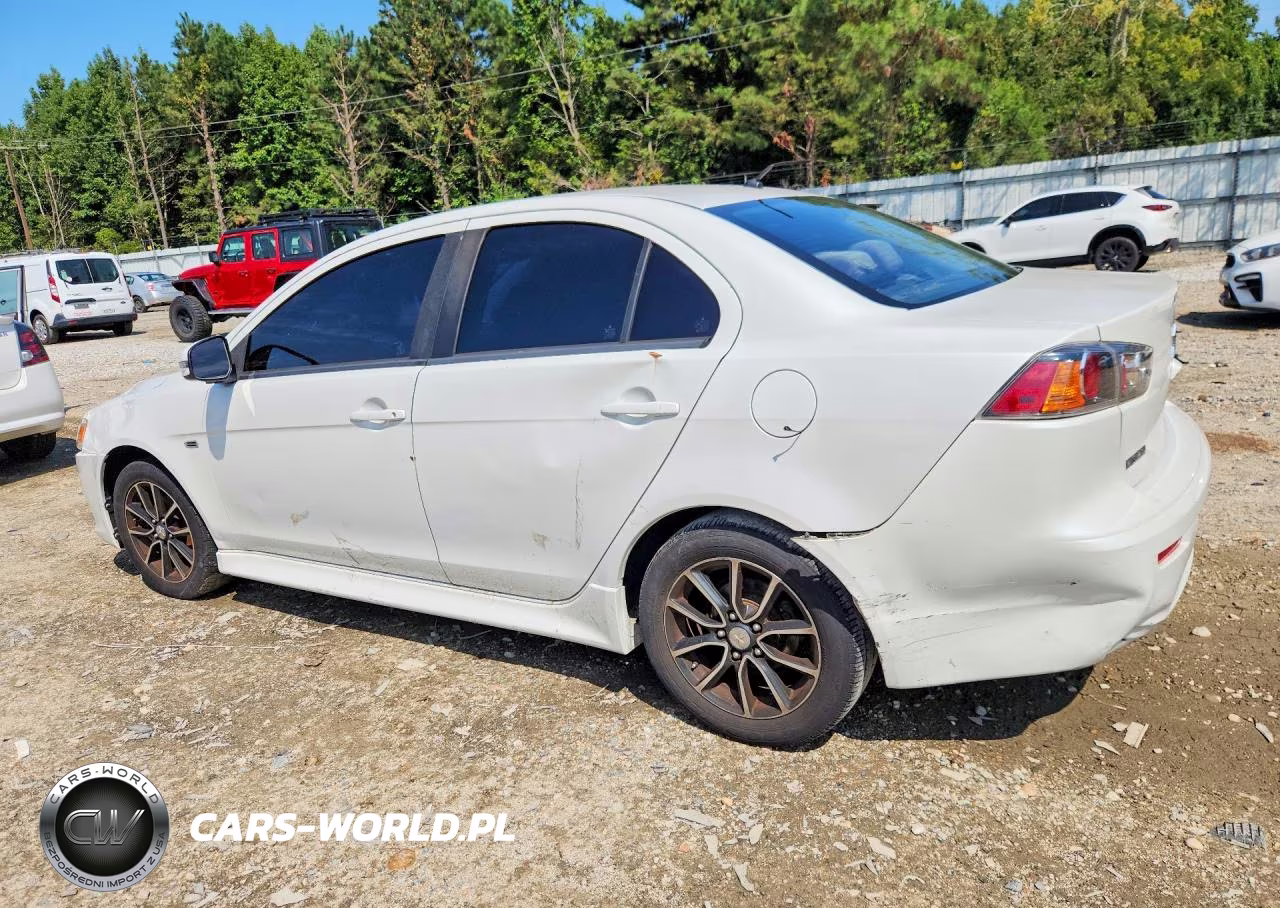 2017 Mitsubishi Lancer Es VIN:JA32U2FU4HU007393 - 2