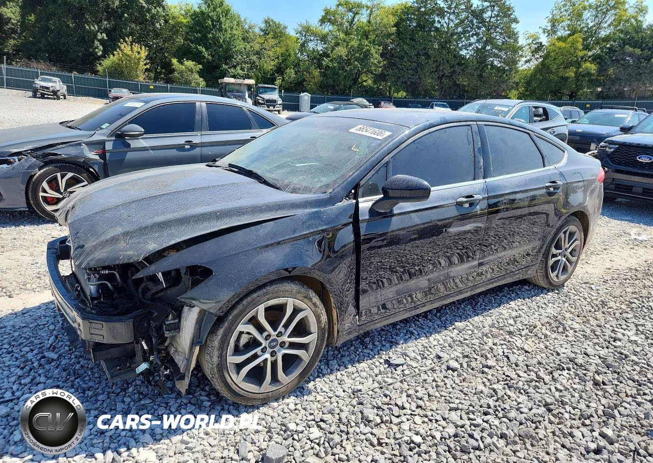 2017 Ford Fusion Se VIN:3FA6P0H90HR416804 - 1