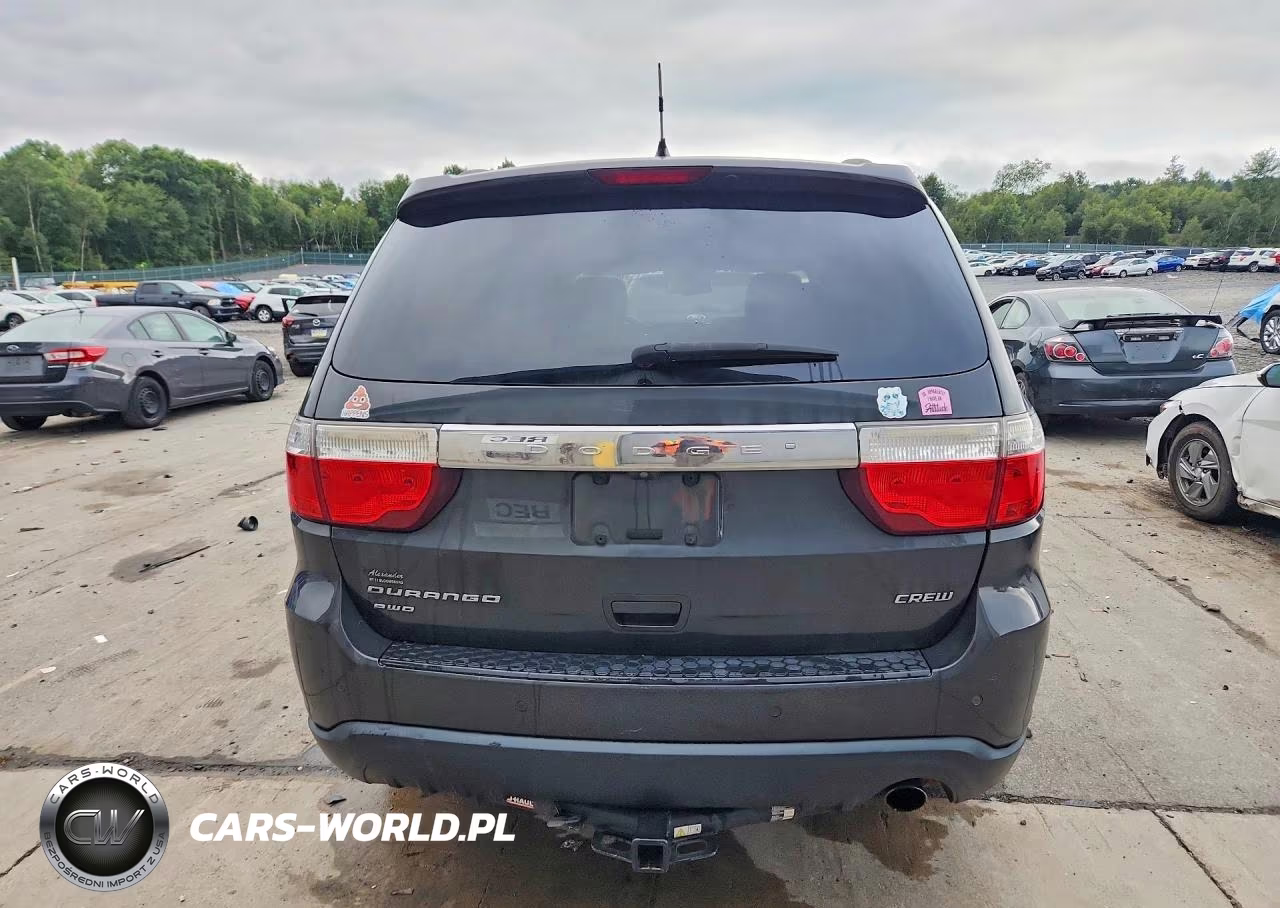 2011 Dodge Durango Crew VIN:1D4RE4GG7BC638544 - 6