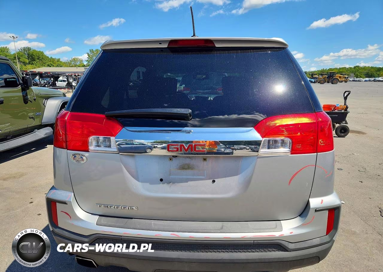 2017 GMC Terrain Sle VIN:2GKALMEK5H6141988 - 6