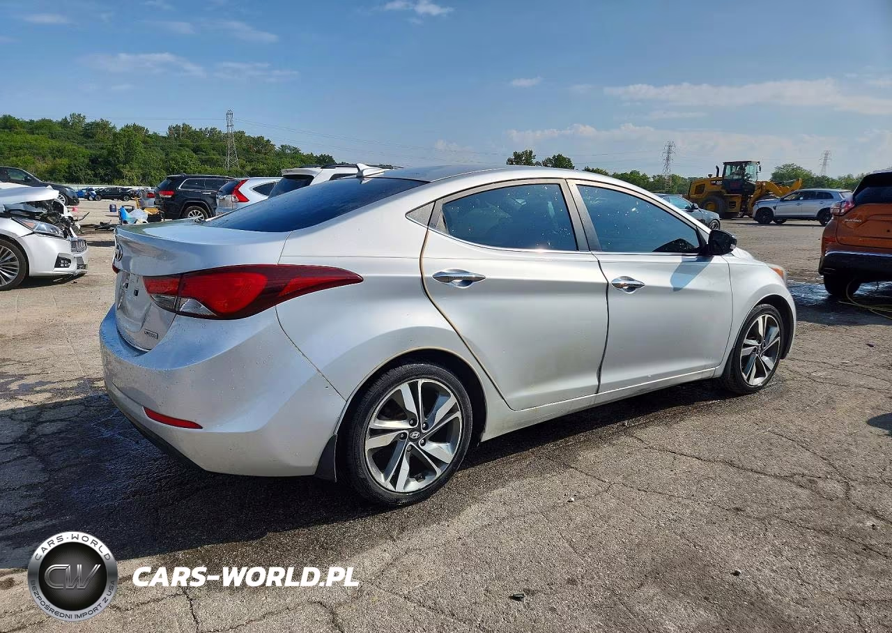 2015 Hyundai Elantra Limited VIN:KMHDH4AE7FU359614 - 3