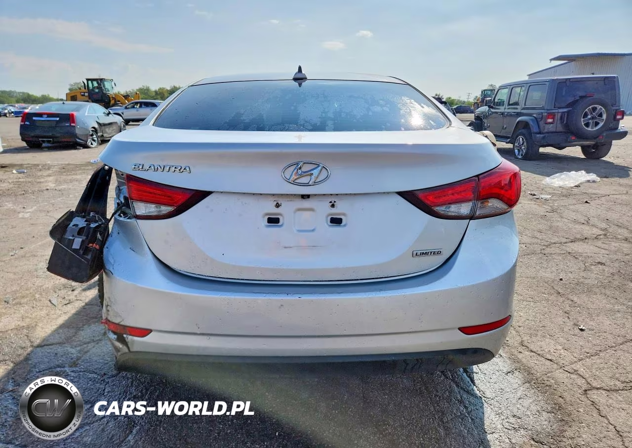 2015 Hyundai Elantra Limited VIN:KMHDH4AE7FU359614 - 6