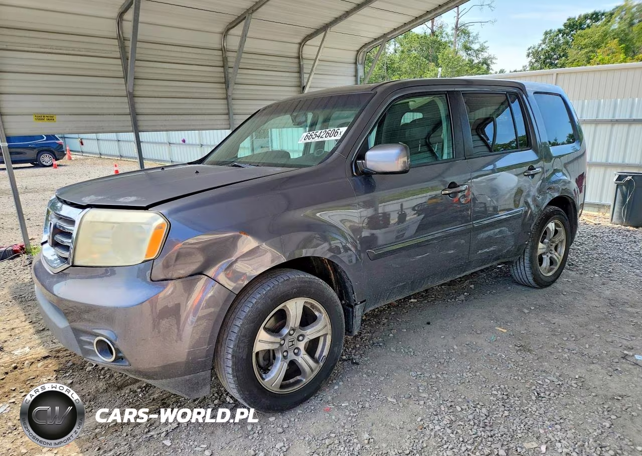 2014 Honda Pilot Exl VIN:5FNYF3H53EB004958 - 1