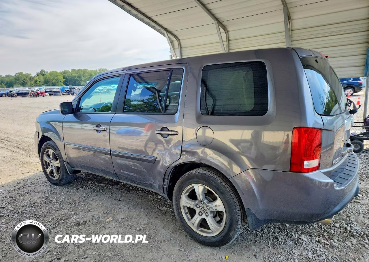 2014 Honda Pilot Exl VIN:5FNYF3H53EB004958 - 2