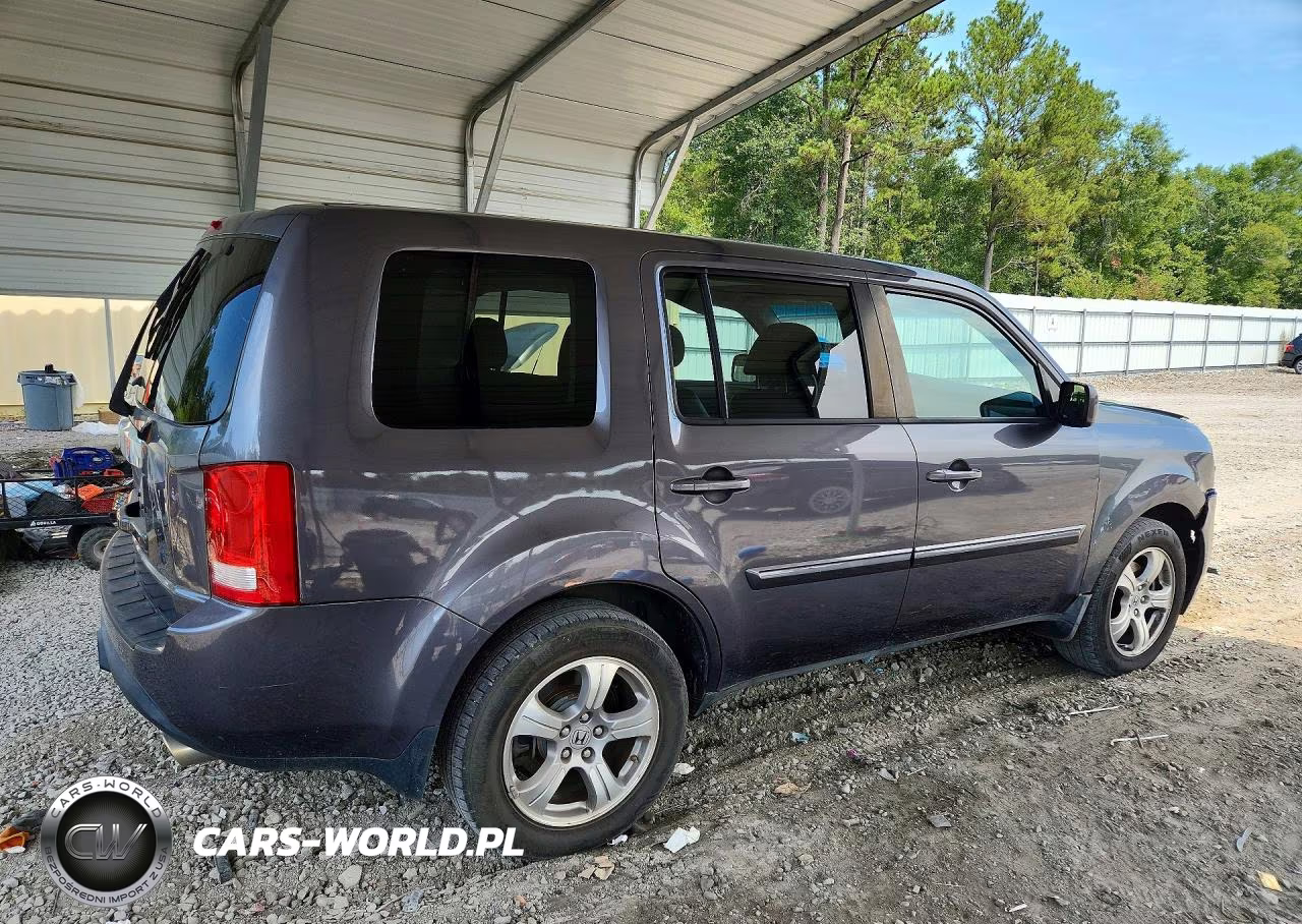 2014 Honda Pilot Exl VIN:5FNYF3H53EB004958 - 3