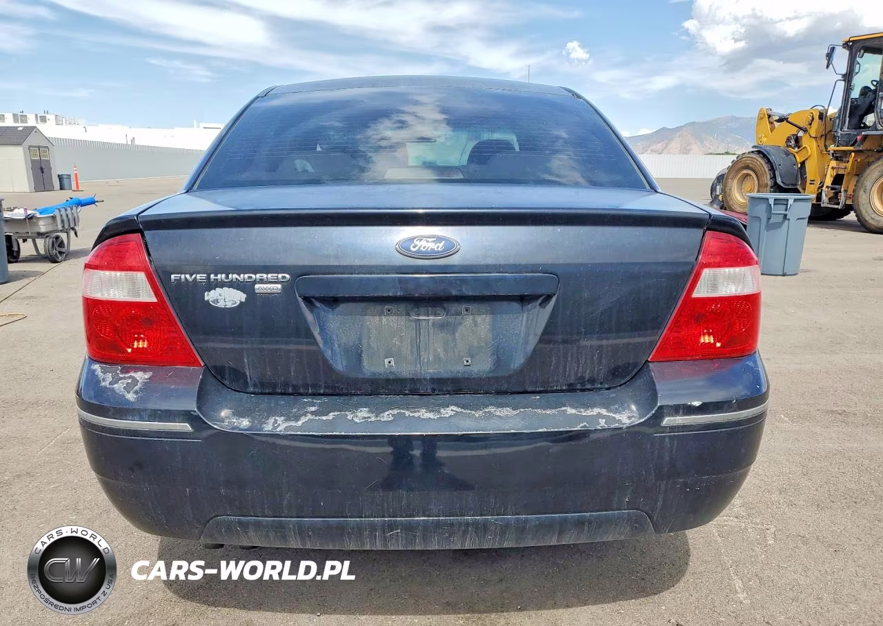 2006 Ford Five Hundred Se VIN:1FAHP26166G133894 - 6