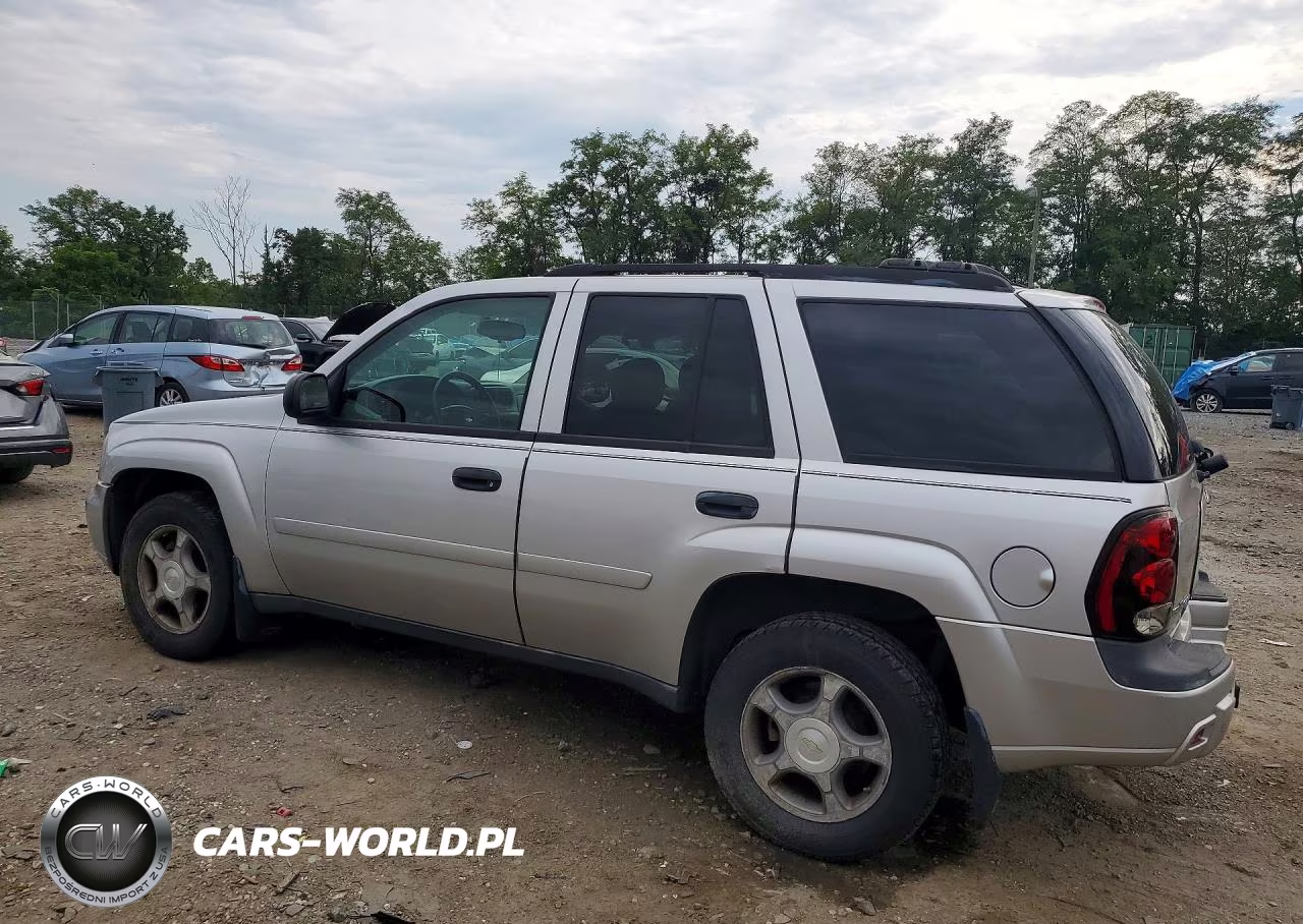 2008 Chevrolet Trailblazer Ls VIN:1GNDT13S282102242 - 2