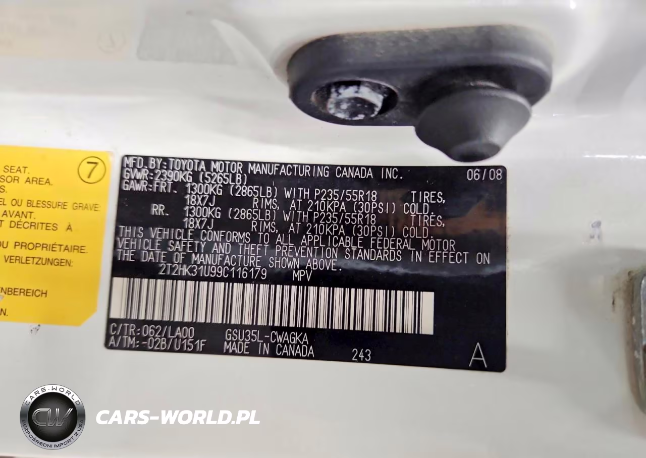 2009 Lexus Rx 350 VIN:2T2HK31U99C116179 - 13
