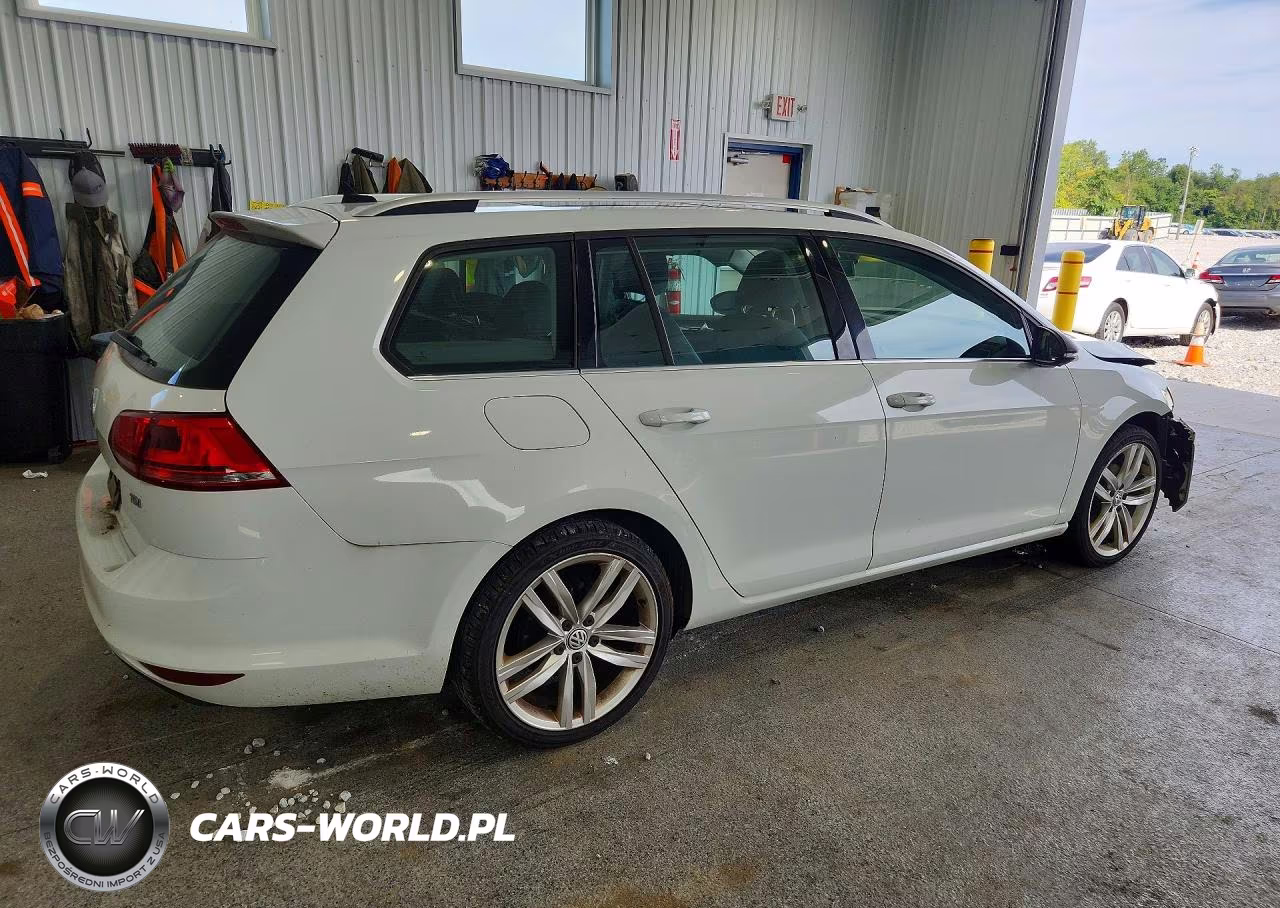 2015 Volkswagen Golf Sportwagen Tdi S VIN:3VWCA7AU7FM520297 - 3