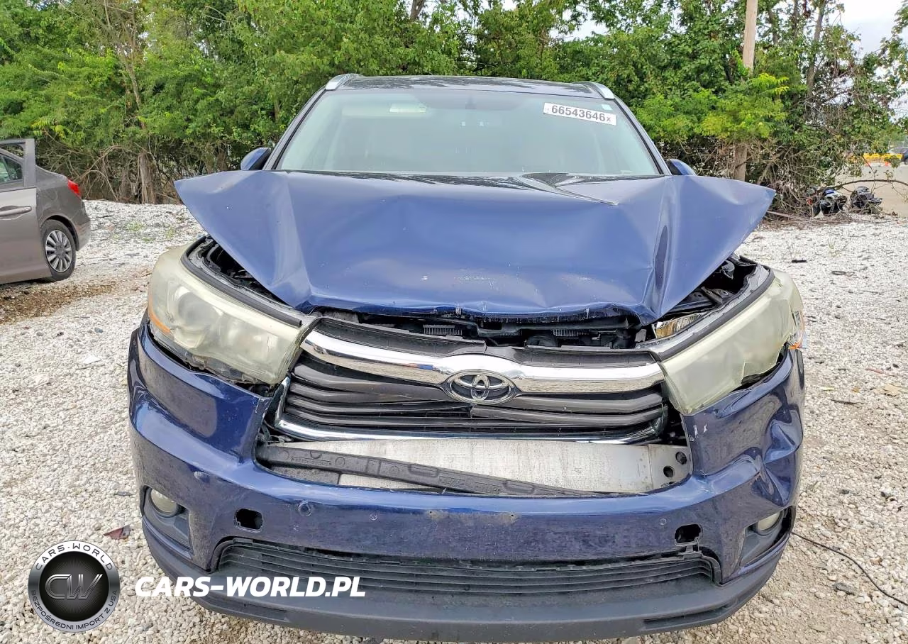 2015 Toyota Highlander Xle VIN:5TDJKRFH2FS078866 - 5