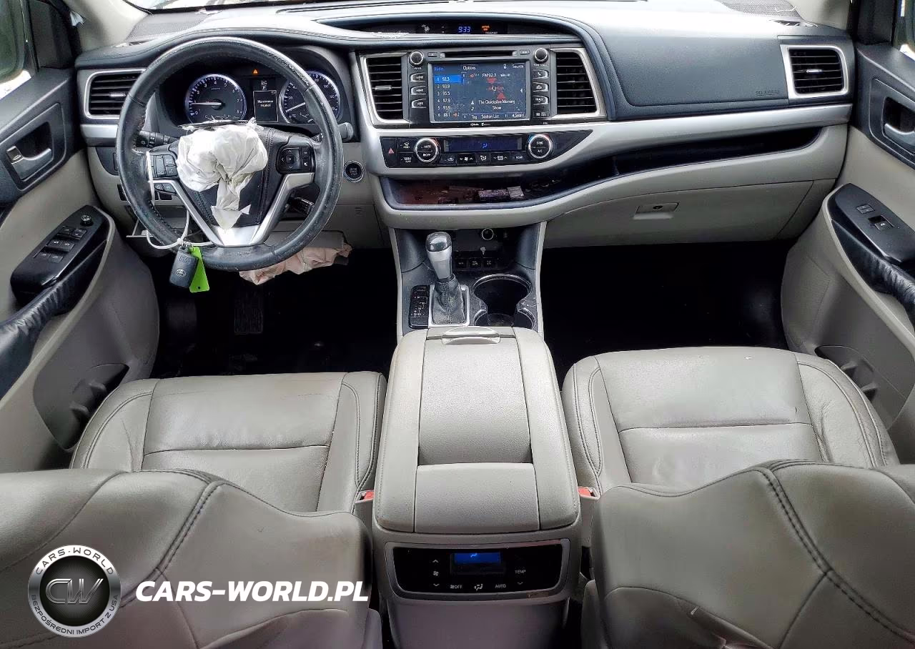 2015 Toyota Highlander Xle VIN:5TDJKRFH2FS078866 - 8