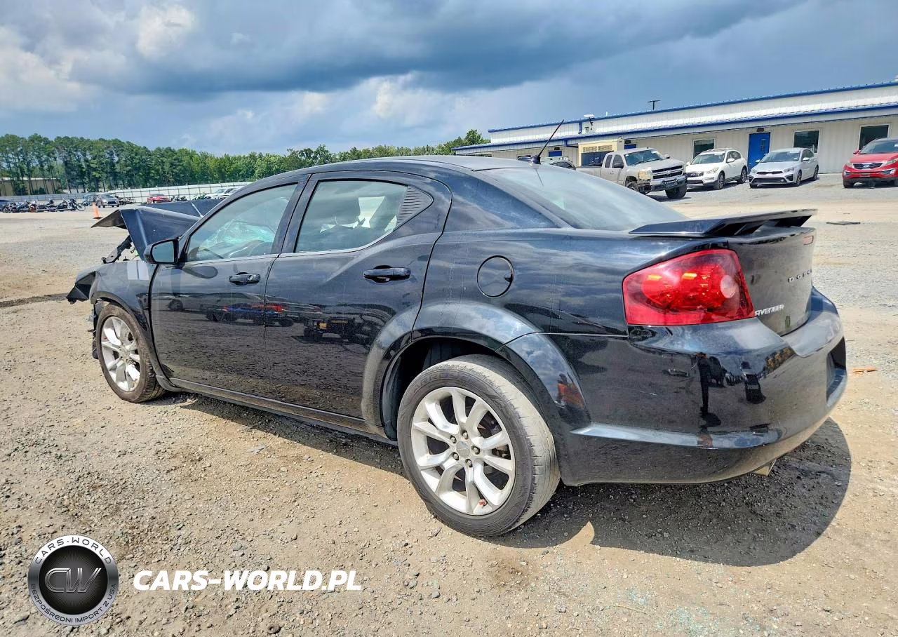 2012 Dodge Avenger R-T VIN:1C3CDZBG8CN137702 - 2
