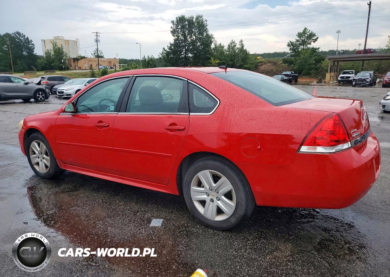 2011 Chevrolet Impala Ls VIN:2G1WA5EK7B1196646 - 2