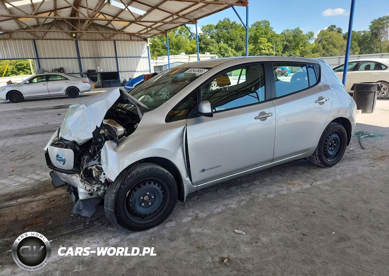 2013 Nissan Leaf S VIN:1N4AZ0CP5DC416185 - 1
