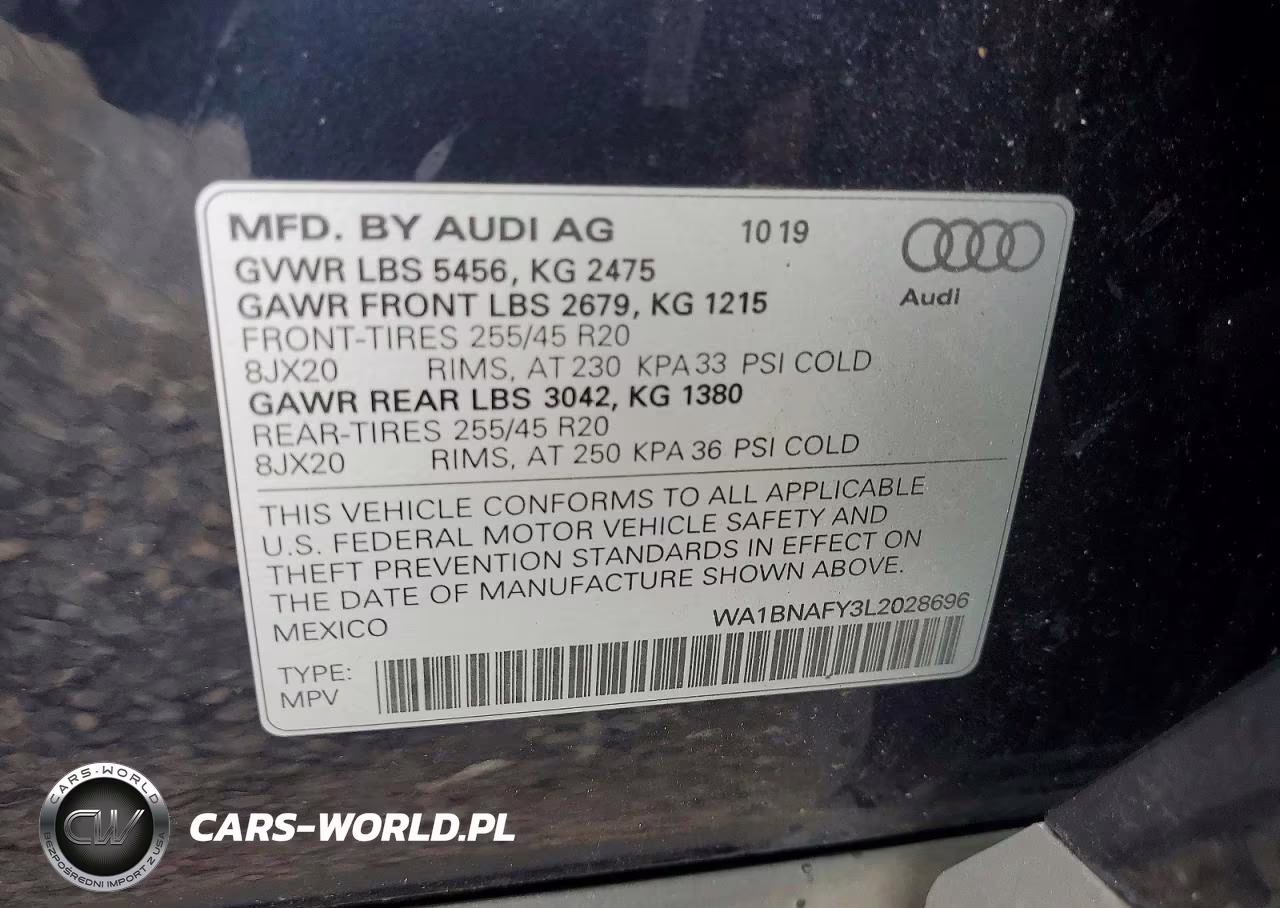 2020 Audi Q5 Premium Plus VIN:WA1BNAFY3L2028696 - 13