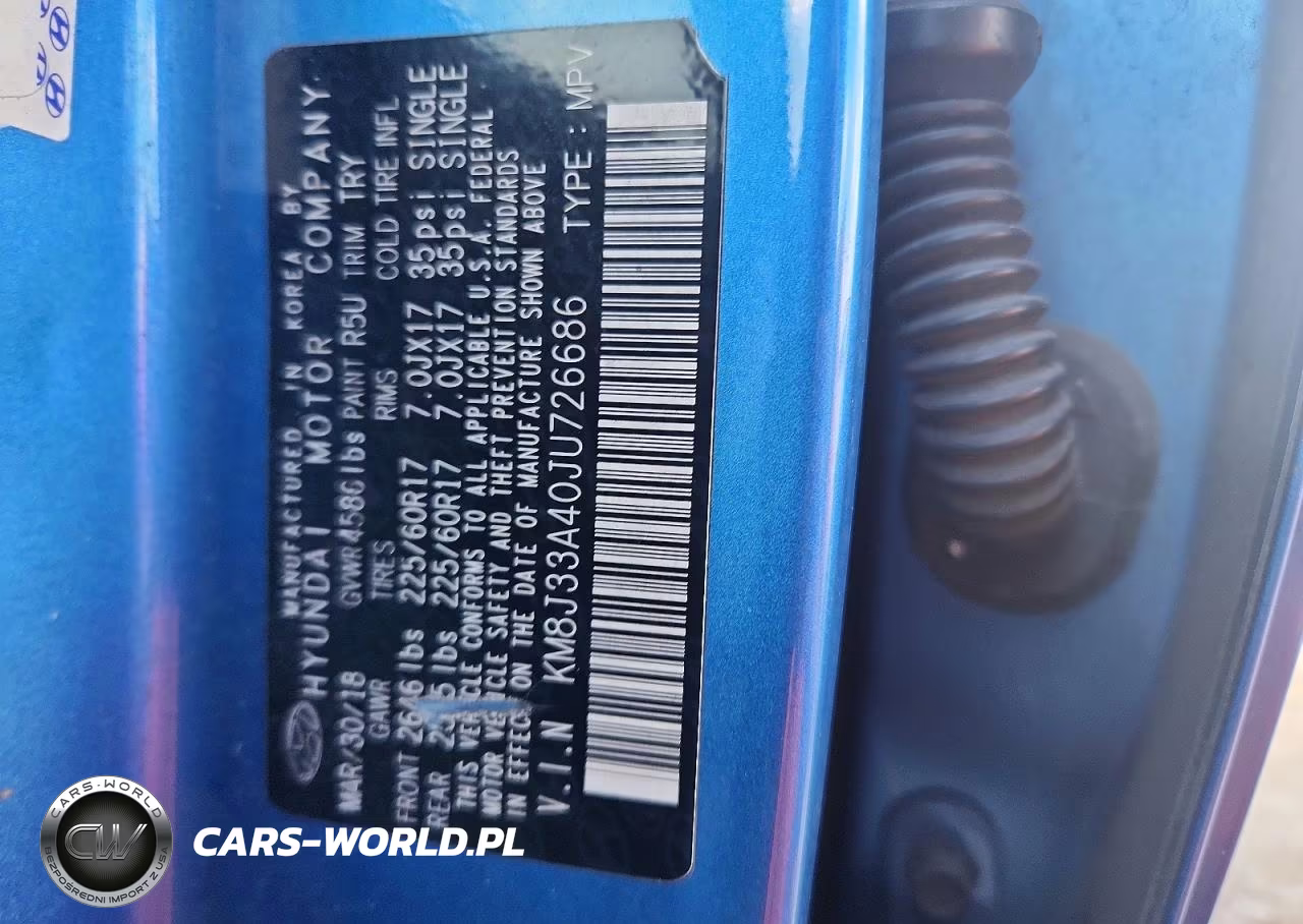 2018 Hyundai Tucson VIN:KM8J33A40JU726686 - 13
