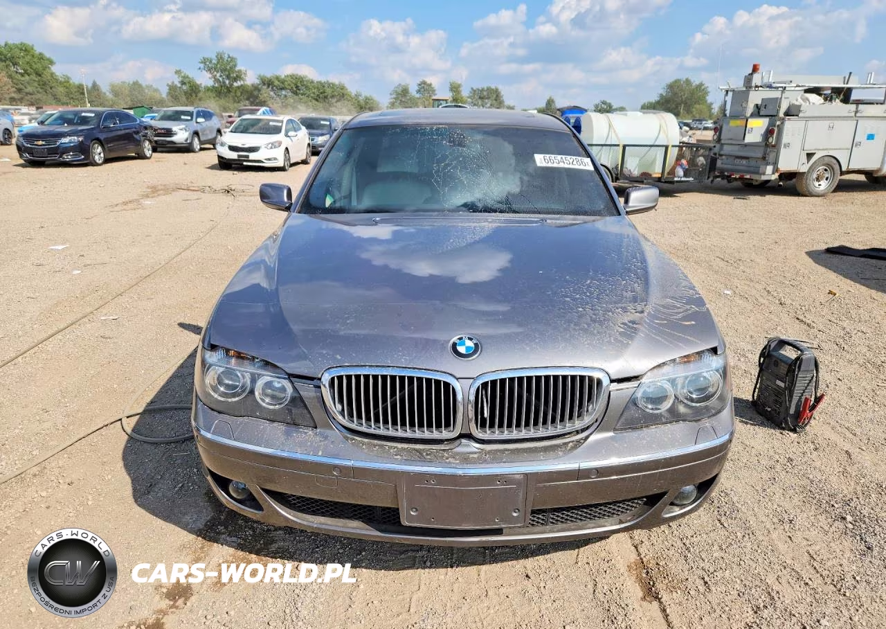 2008 BMW 750 I VIN:WBAHL83568DT12017 - 5