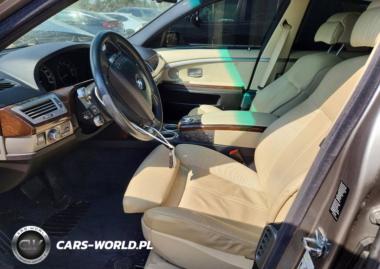 2008 BMW 750 I VIN:WBAHL83568DT12017 - 7