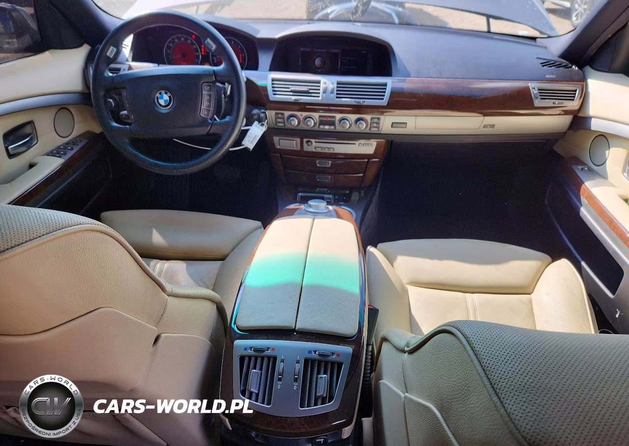 2008 BMW 750 I VIN:WBAHL83568DT12017 - 8