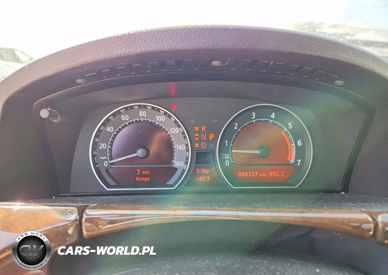 2008 BMW 750 I VIN:WBAHL83568DT12017 - 9