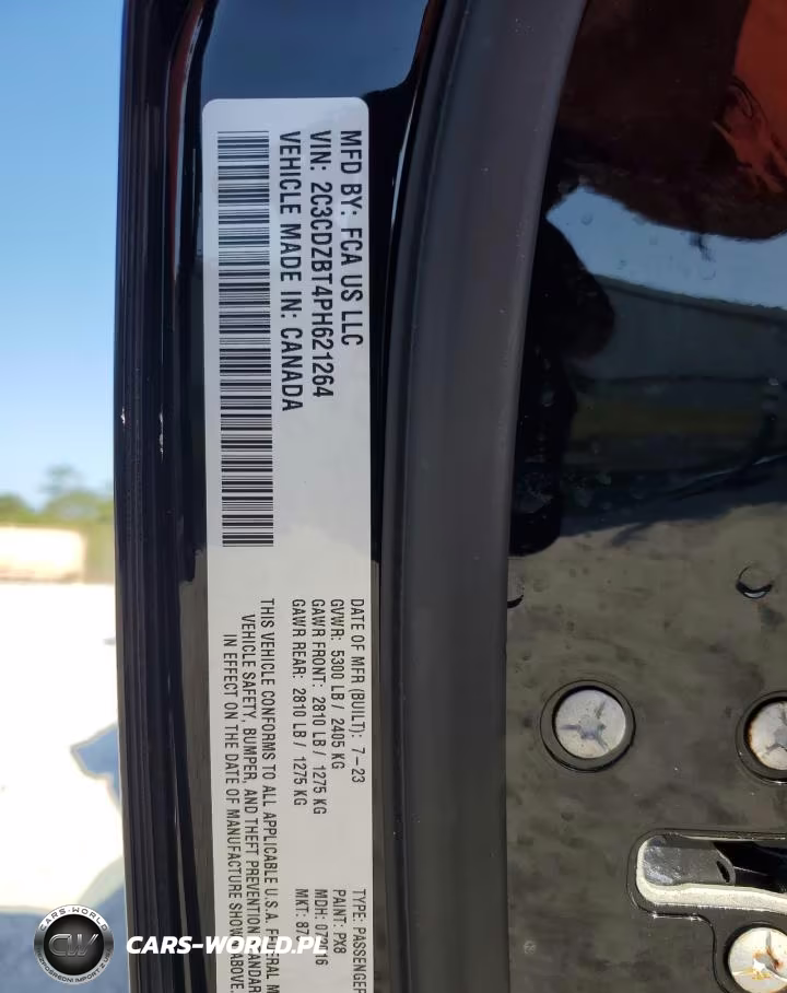 2023 Dodge Challenger R-T VIN:2C3CDZBT4PH621264 - 12