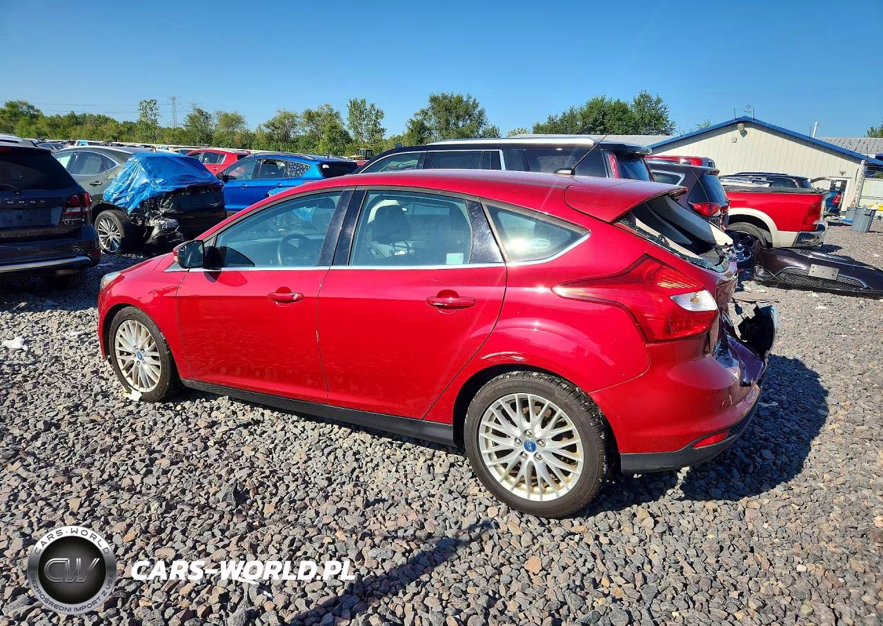 2012 Ford Focus Sel VIN:1FAHP3M28CL283106 - 2