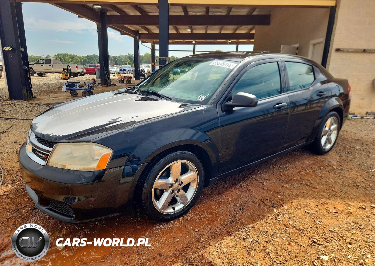 2013 Dodge Avenger Se VIN:1C3CDZAB0DN535218 - 1
