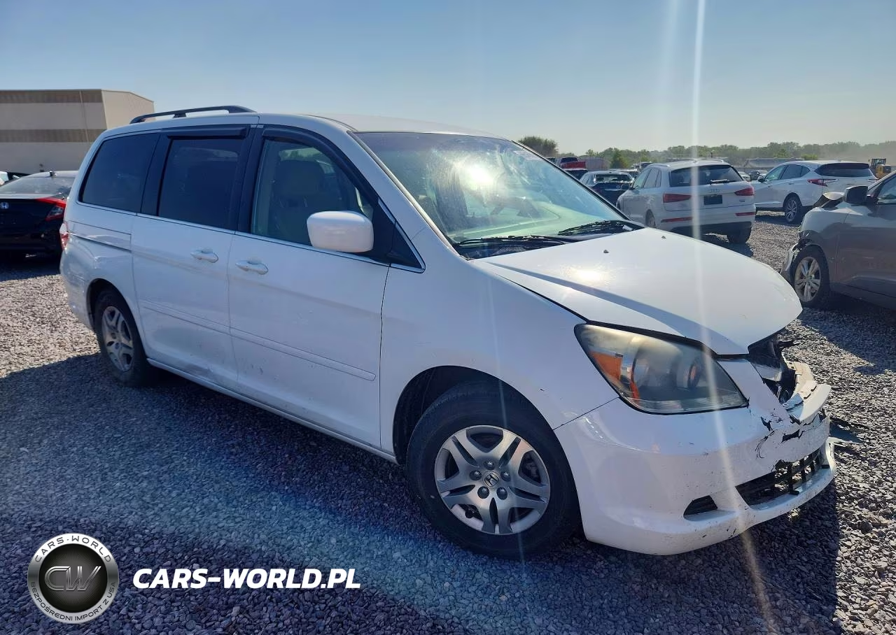 2005 Honda Odyssey Ex VIN:5FNRL38435B007816 - 4