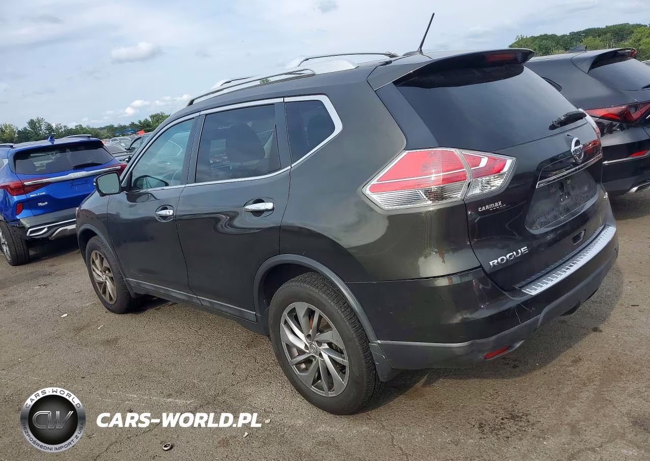 2015 Nissan Rogue Sl VIN:5N1AT2MV2FC789834 - 2