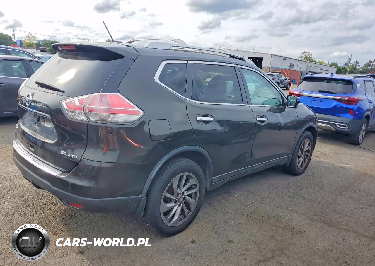 2015 Nissan Rogue Sl VIN:5N1AT2MV2FC789834 - 3