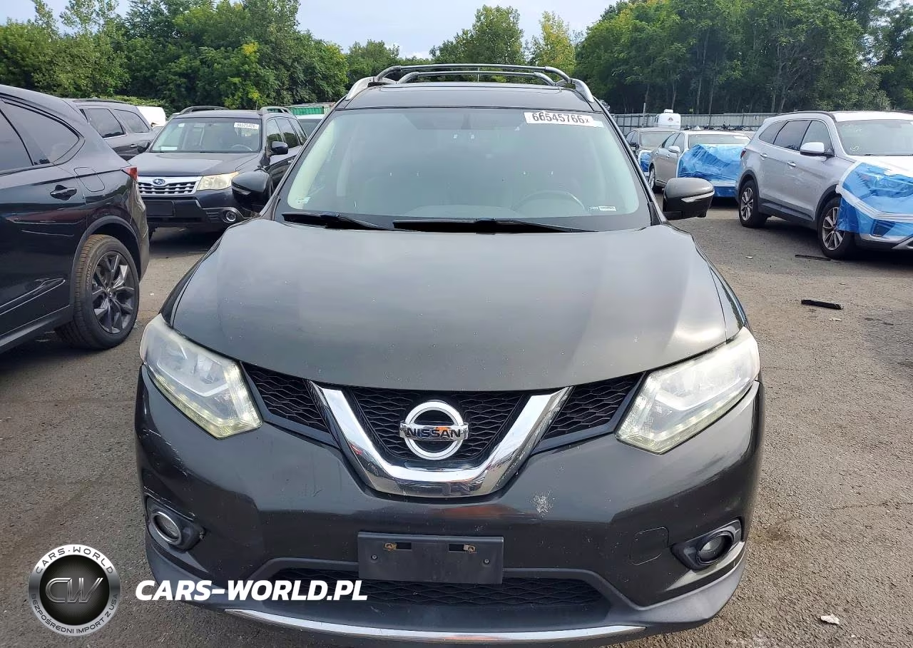 2015 Nissan Rogue Sl VIN:5N1AT2MV2FC789834 - 5
