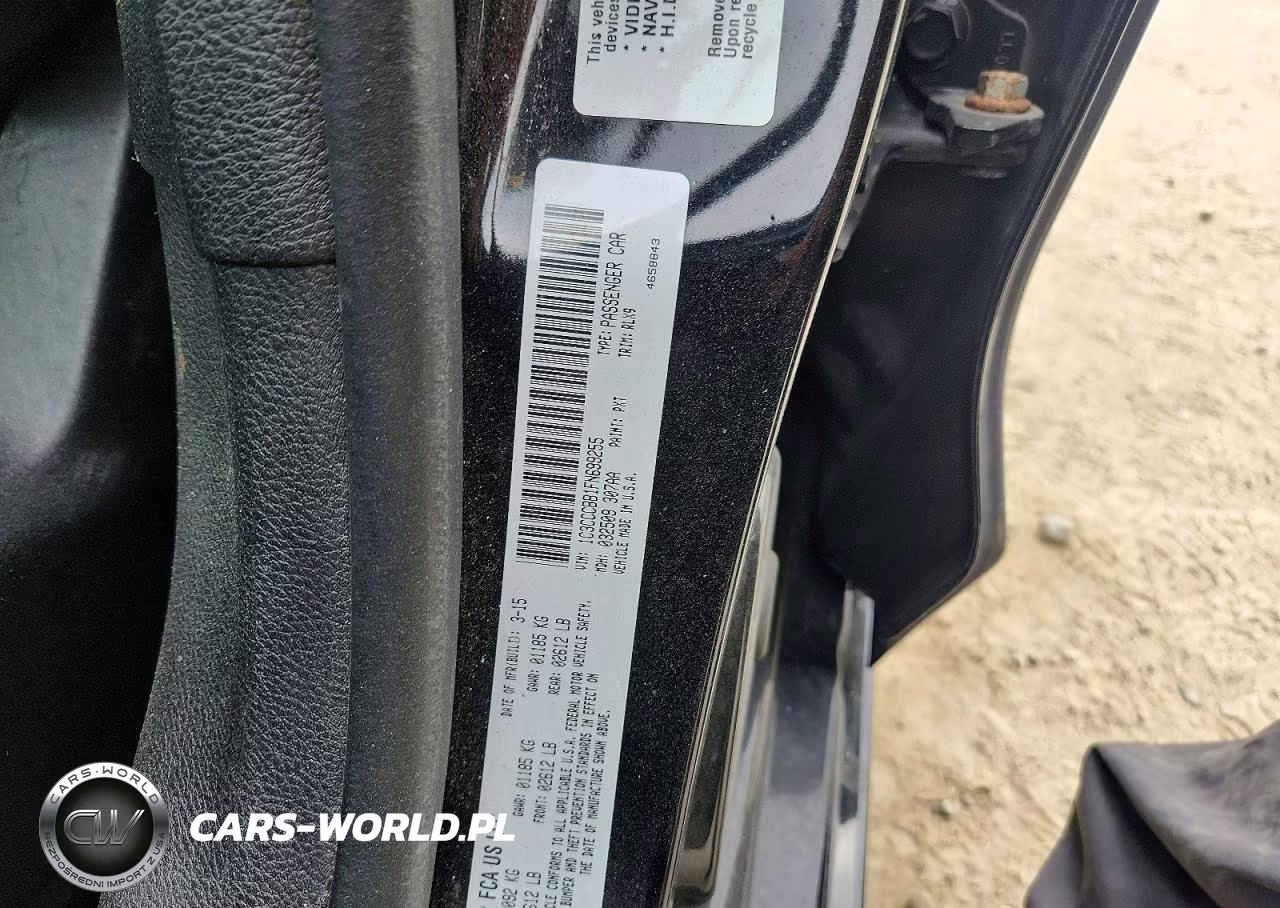 2015 Chrysler 200 S VIN:1C3CCCBB1FN699255 - 12