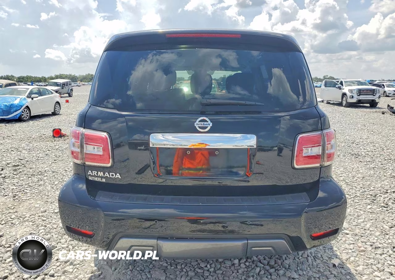 2020 Nissan Armada Sv VIN:JN8AY2ND8L9111386 - 6