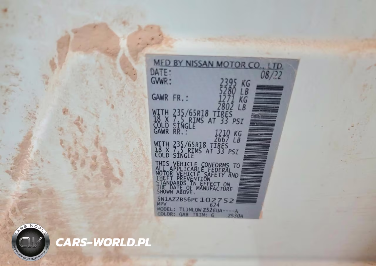 2023 Nissan Murano Sv VIN:5N1AZ2BS6PC102752 - 13