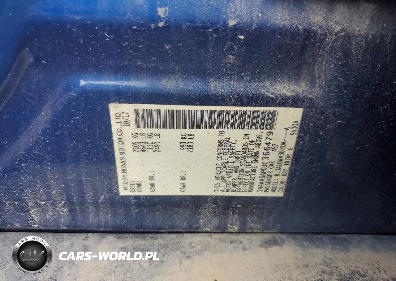 2018 Nissan Maxima 3.5 S VIN:1N4AA6AP0JC366479 - 12